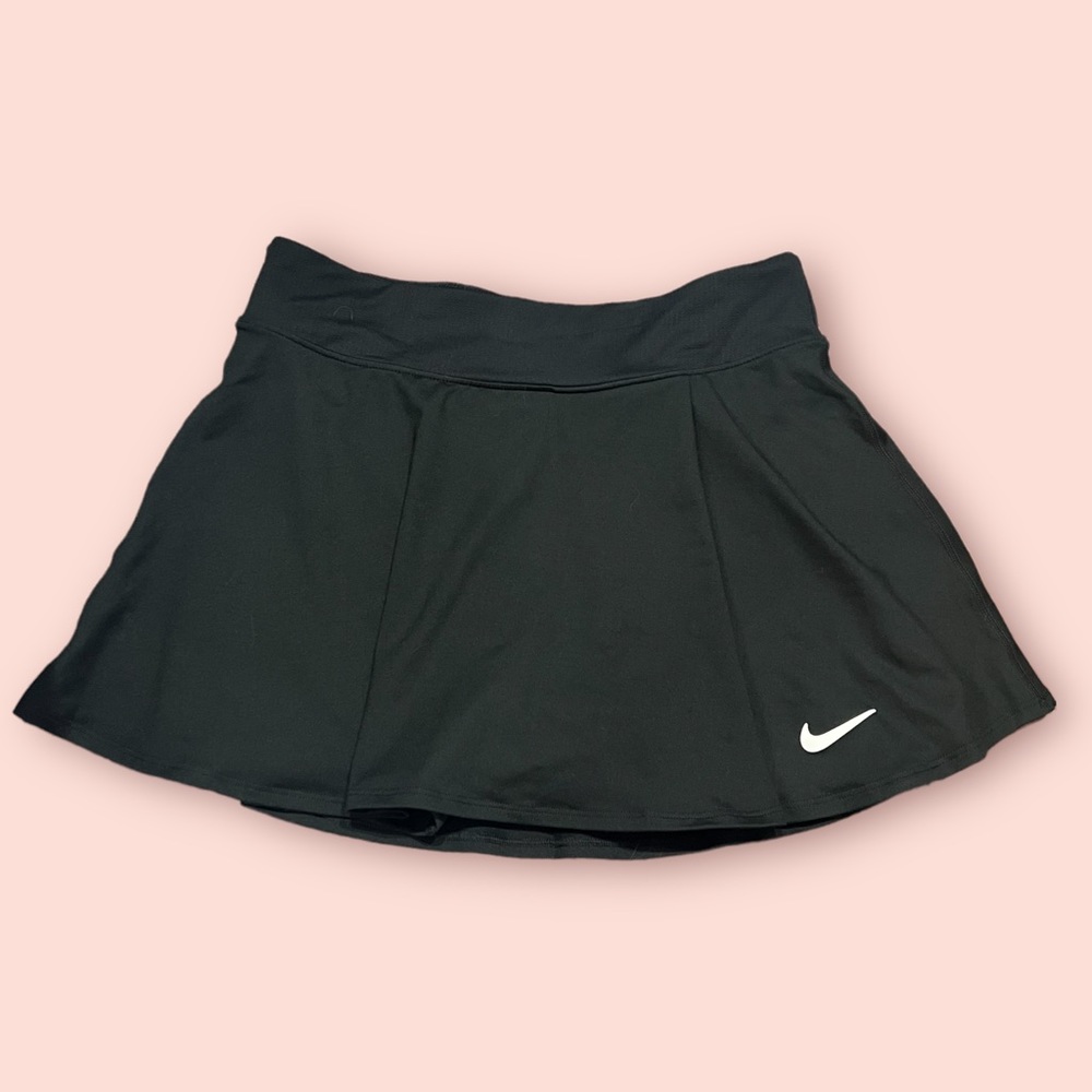 Nike black tennis skirt small